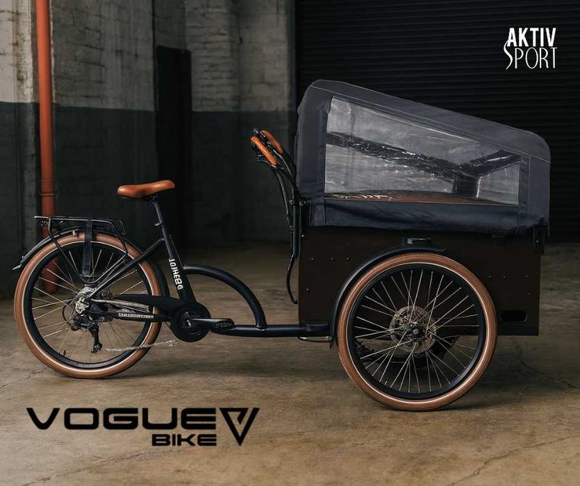 Elektryczny rower cargo VOGUE Journey 7d - WYPRZEDAŻ