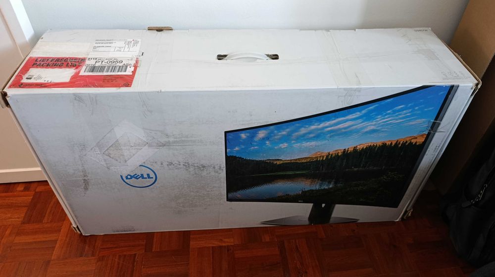 Monitor Curvo Dell UltraSharp 34" U3417W (WQHD / IPS / KVM) - Como novo