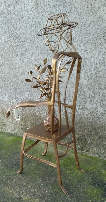 Eco da alma - Escultura em metal