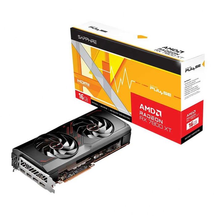 Gráfica Sapphire Radeon RX 7800 XT Pulse 16GB GDDR6