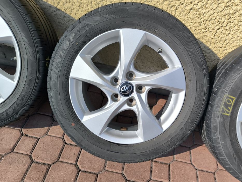 Koła letnie 17" Toyota 5x114.3 C-HR itp. 215/60/17 . Czujniki