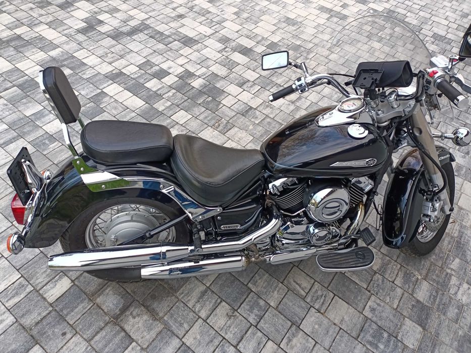 Motorschutz Verchromt Yamaha Dragstar 650 - 30mm Stahlrohr Crashbar