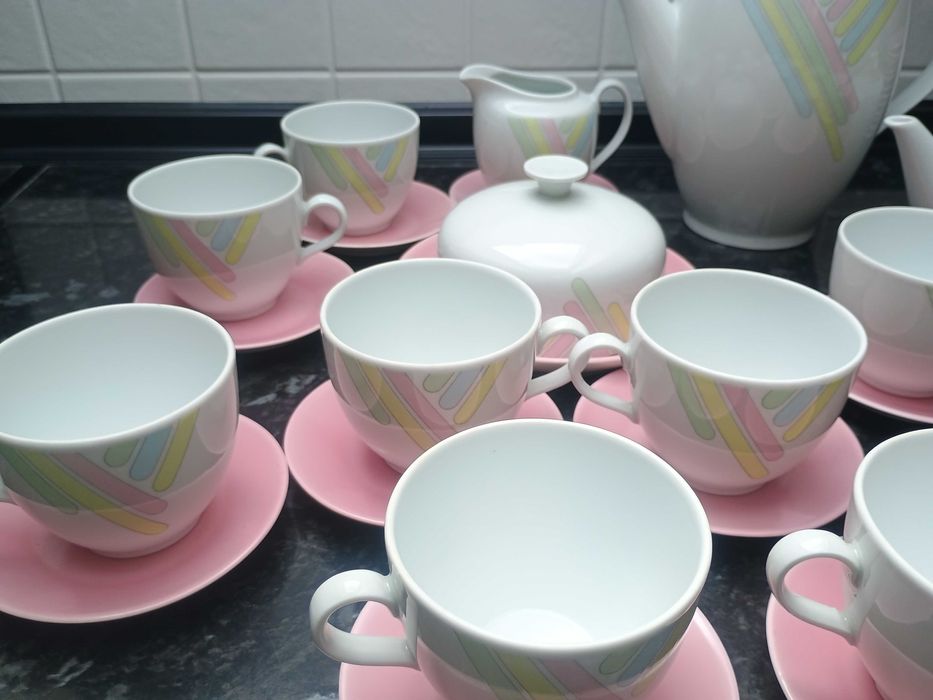 Niemiecki zestaw kawowy Colditz Inglasur