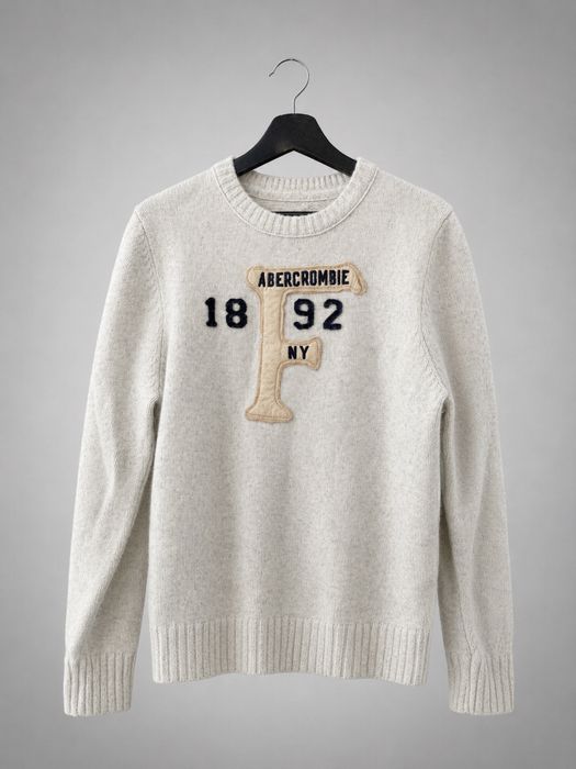 Oryginalny sweter Abercrombie & Fitch – Rozmiar XXL – Stan jak nowy