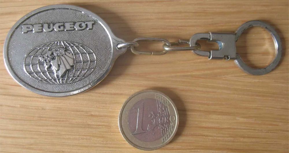 Porta-Chaves - Peugeot (símbolo clássico similar ao actual)
