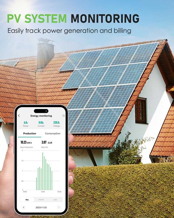 Gniazdo WiFi GreenSun miernik zużycia prądu SPP434