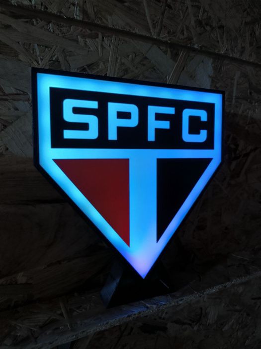 Logo logotipo São Paulo led RGB