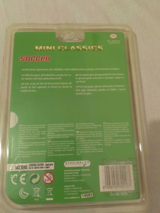 mini consola nintedo  soccer