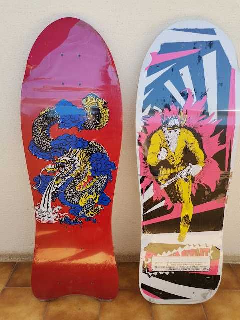 Skate pranchas / rodas Anos 80