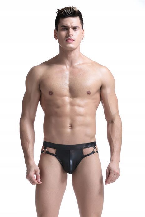 Skórzane Męskie Jockstrapy Dla Mastera SM XL