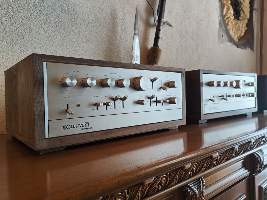 Pioneer Exclusive C3 - 100 V Potęga przedwzmacniacz vintage