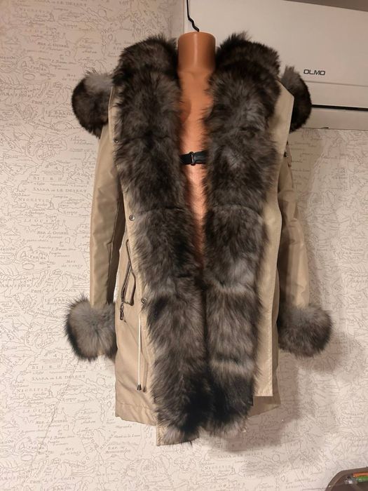 Парка натуральне хутро.