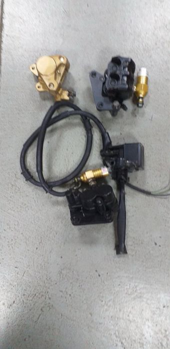 Комплект гидралики с тормозным диском мото