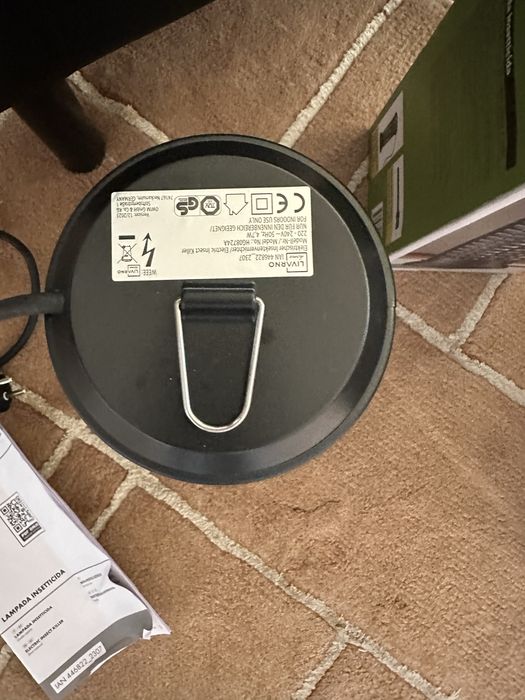 Lampada mata insetos eletrica