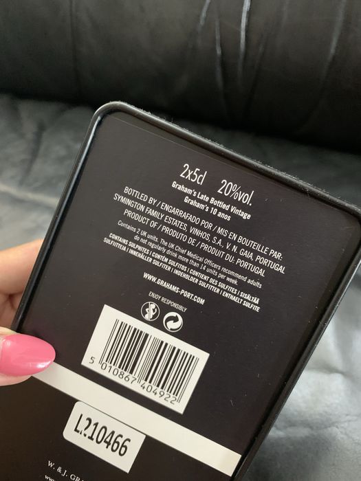 Conjunto Garrafas Graham’s Port 2015