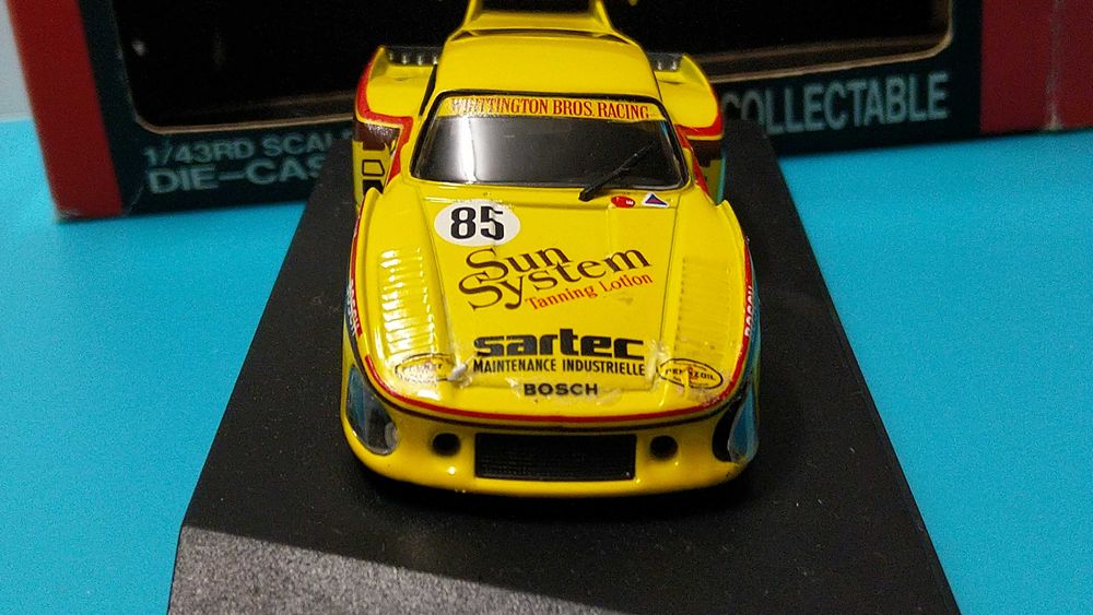 Porsche 935 K3 #85 - 24h Le Mans 1980 - Miniatura Quartzo escala 1/43