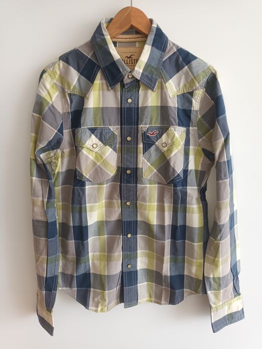 Koszula męska Hollister roz. S
Rozmiar S
W stanie bardzo dobrym 
Szero