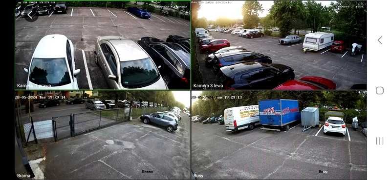 PARKING MONITOROWANY 24h na dobę  Czynny całą dobę! FV23%