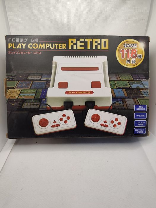 Konsola Play Computer Retro | 118 Gier | Komplet Pegasus Powystawowa