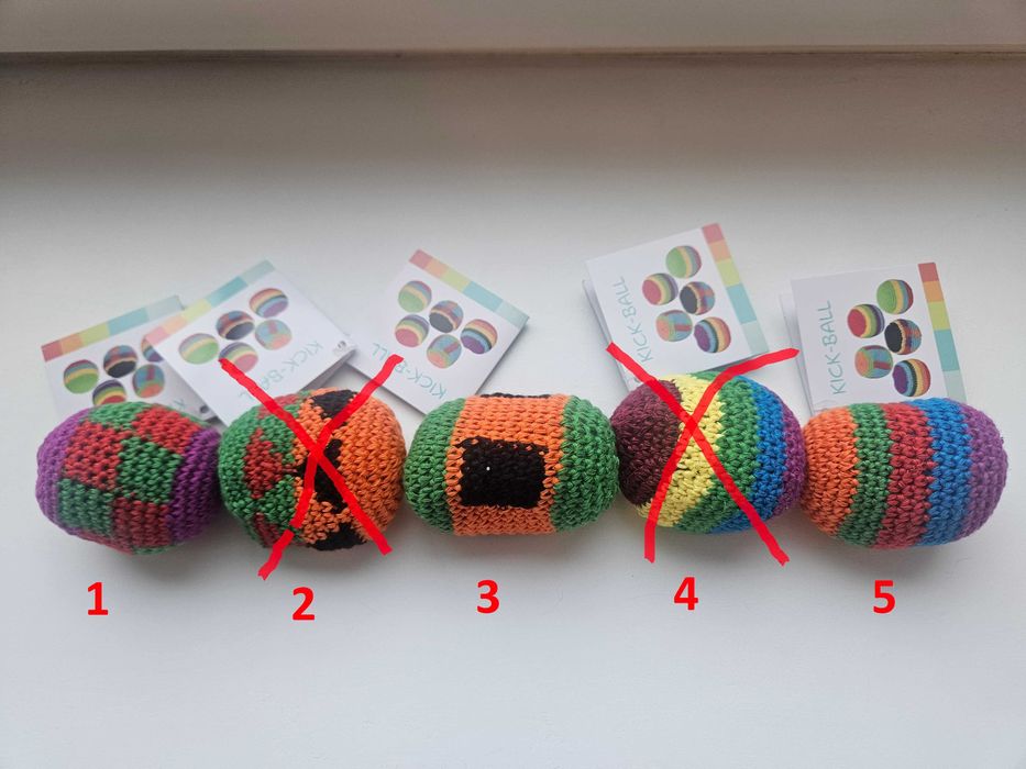 Zośka Footbag piłeczka dla dzieci marki GOKI