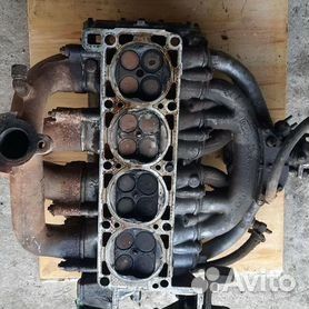 ГБЦ  2.7 Волга Газель в сборе не перегретая дам гарантию