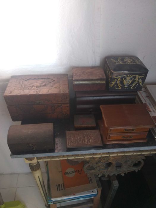 Caixa de joias várias