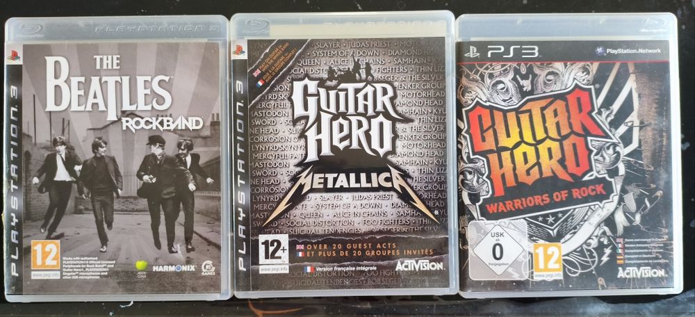 Jogos Guitar Hero para PlayStation 3