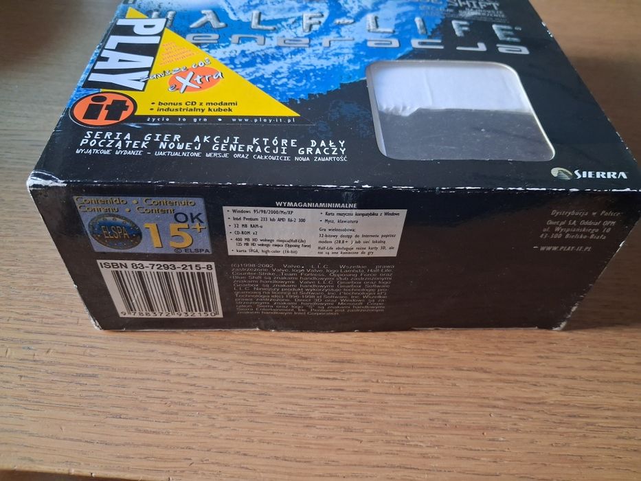 Half life generacja big box PL gry pc gra komputerowa