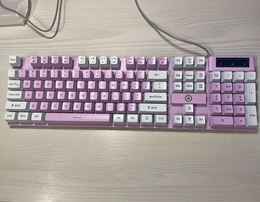 Механічна геймерська клавіатура  Yindiao K500 rgb 7 кольорів
