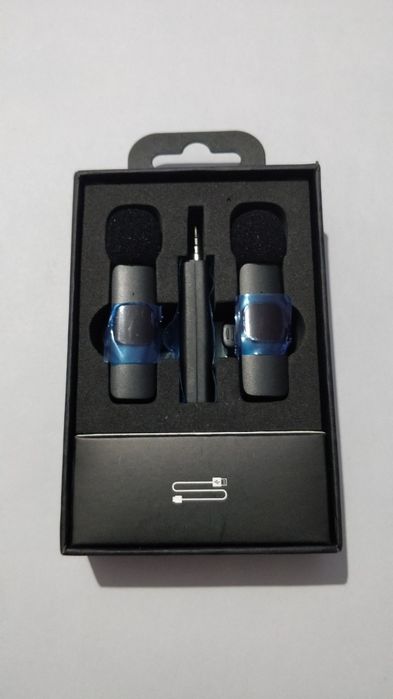 Microfone Wireless K35 2micofones