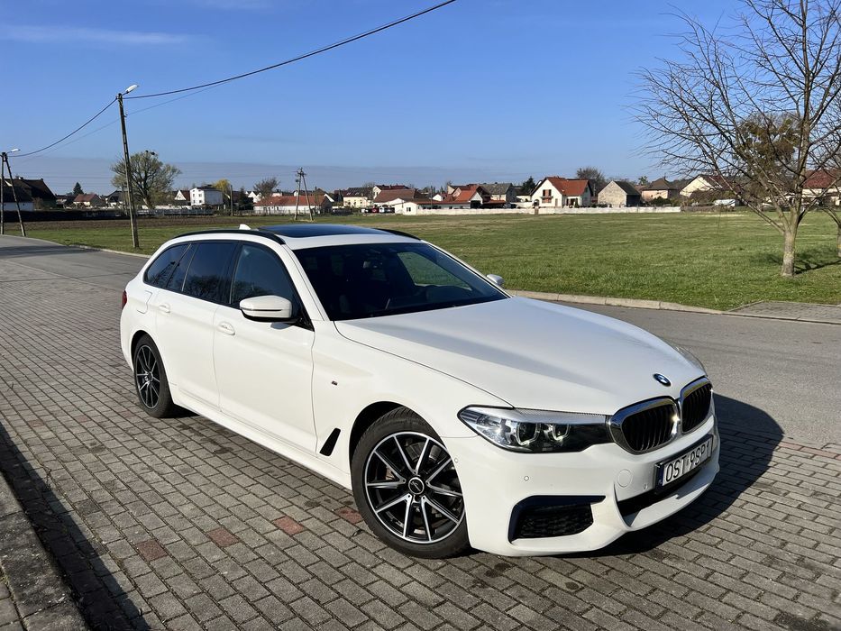 BMW Seria 5 520d M Sport bezwypadek panorama CarPlay pomiar