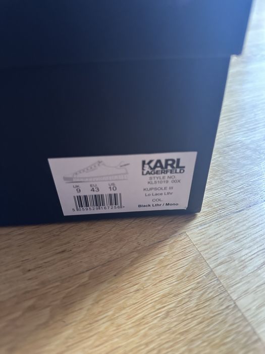 Buty  meskie KARL LAGERFELD  roz.43