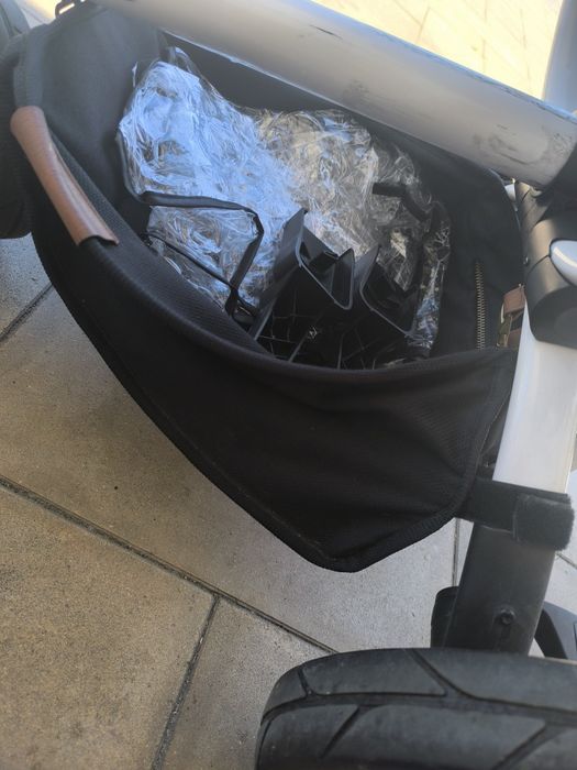 Carinho Quinny ovo Cybex carinho 2 em 1 e espreguicadeira  e marsúpio
