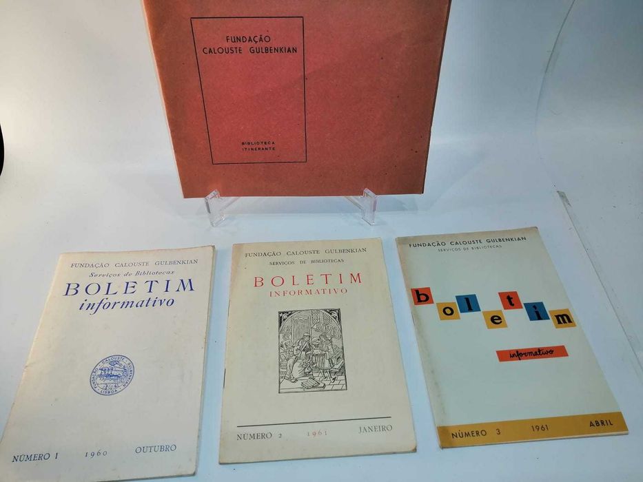 Fundação Calouste Gulbenkian - Catálogos e publicações anos 50/70
