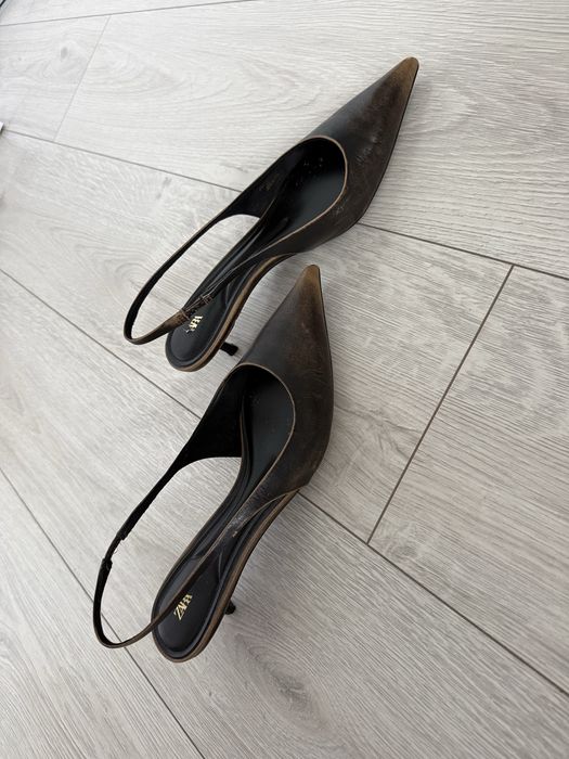 Zara мюлі 4 см каблук