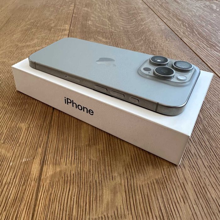  iPhone 15 Pro 128GB Natural Titanium Gwarancja ROK Bateria 100% Idealny Kielce