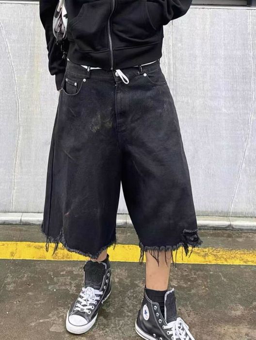 Шорти Y2K Denim чорні Project G/R GR grailz