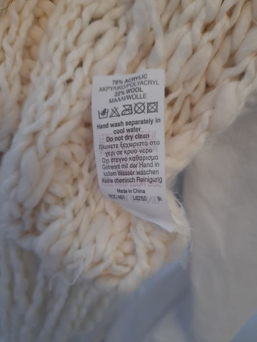 Szalik zimowy długi