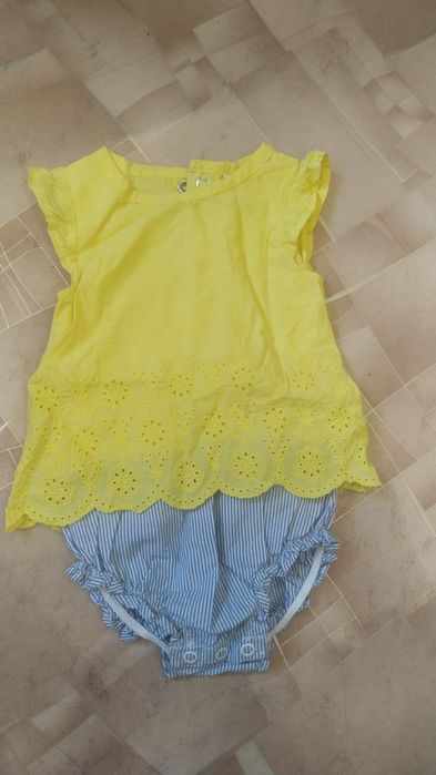 Пісочник, чоловічок, платтячко carters для дівчинки 9 міс