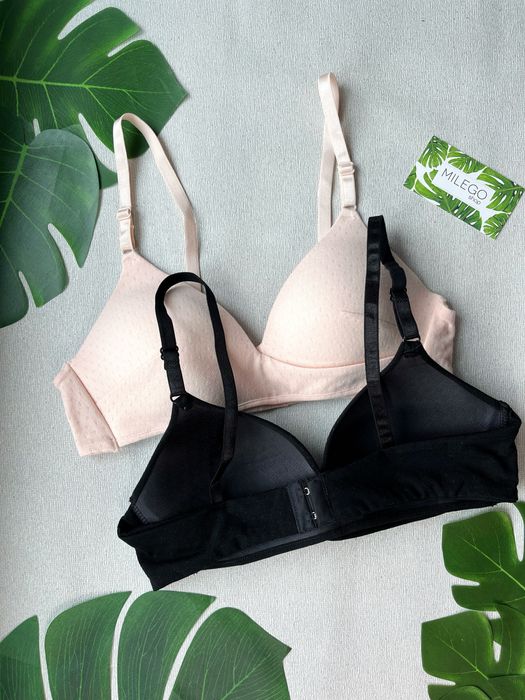 Гладкий бюстгальтер без кісточок Finetoo, чашка А-В бра мереживний