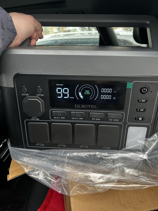 Зарядна станція Чернігів OUKITEL P1500 Plus 1800 Вт | 1536 Вт·год