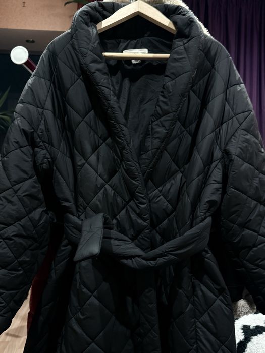 Стегане жіноче пальто Mango