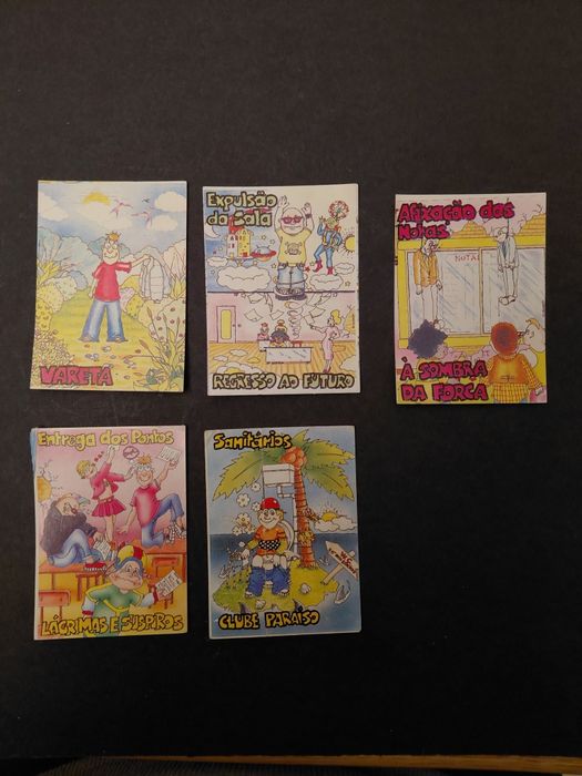 Cromos Escola das Video Loucuras da Nintendo