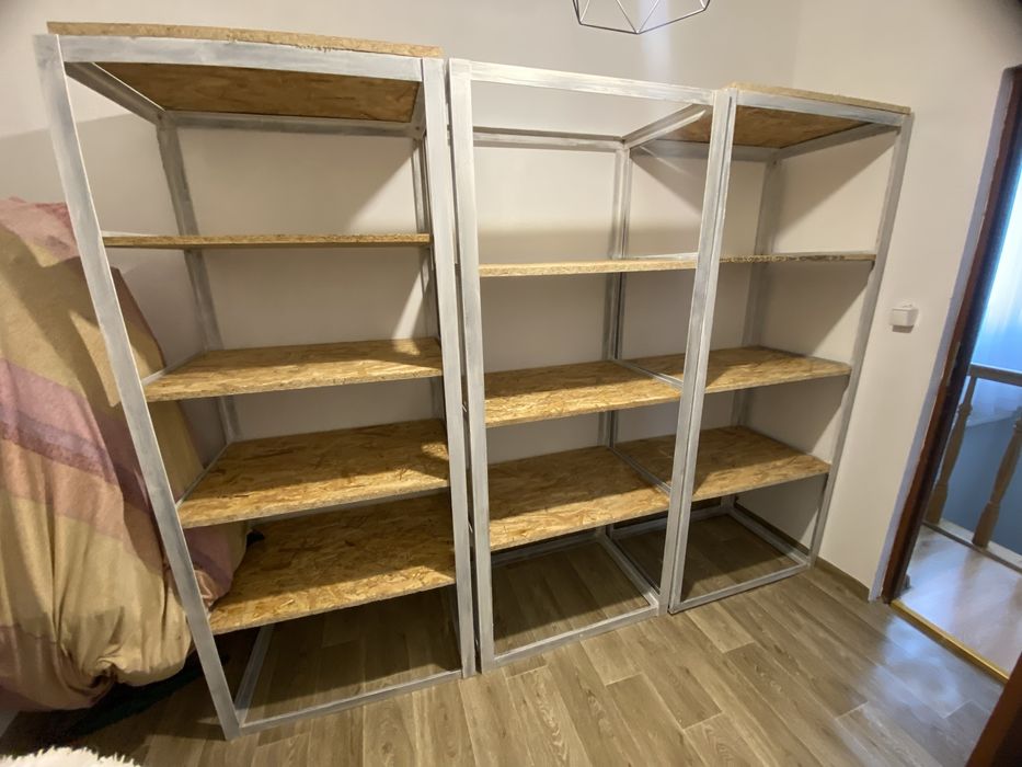 Regał, stół warsztatowy SOLIDNA KONSTRUKCJA