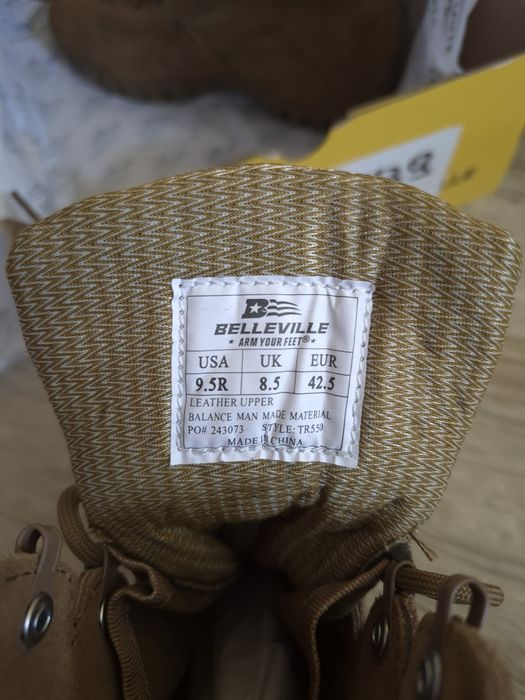 Літні черевики BELLEVILLE TR550 Койот (Coyote) 42,5