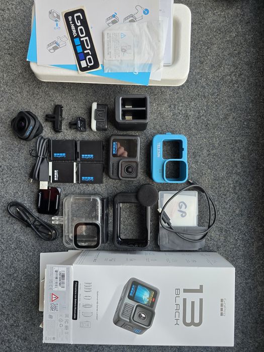 Go pro 13 duży zestaw