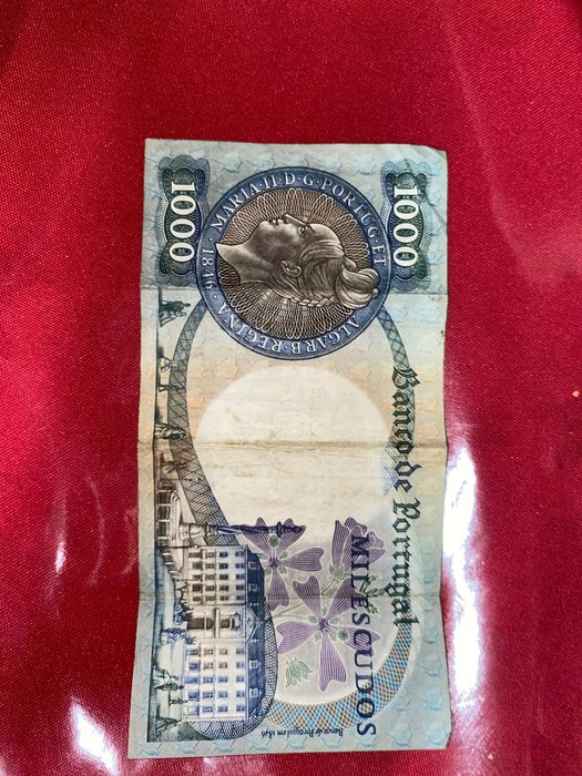 nota de 1000 escudos de 1967