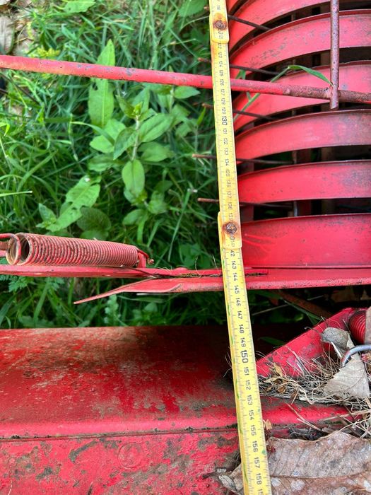 Enfardadeira mf 124 para restaurar ou peças