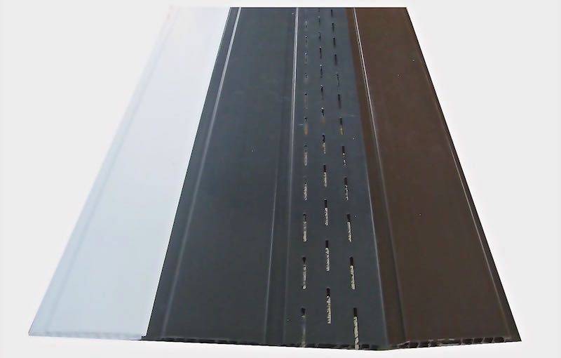 Podbitka dachowa PCV 10cm komorowa biała brąz antracyt