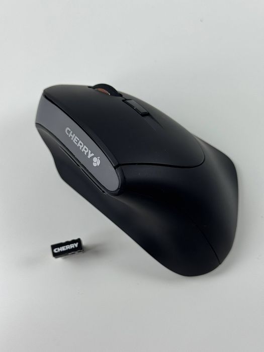 Bezprzewodowa mysz wertykalna Cherry MW 4500 Black